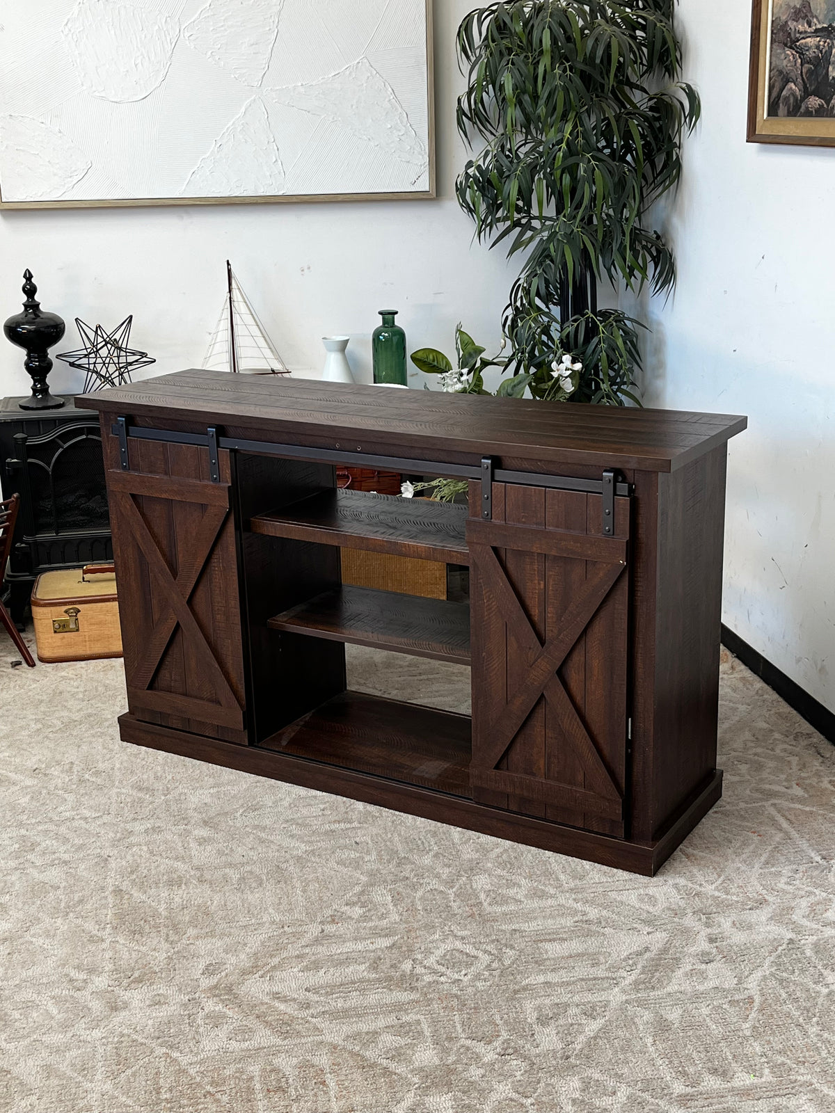 Farmhouse Style TV Stand