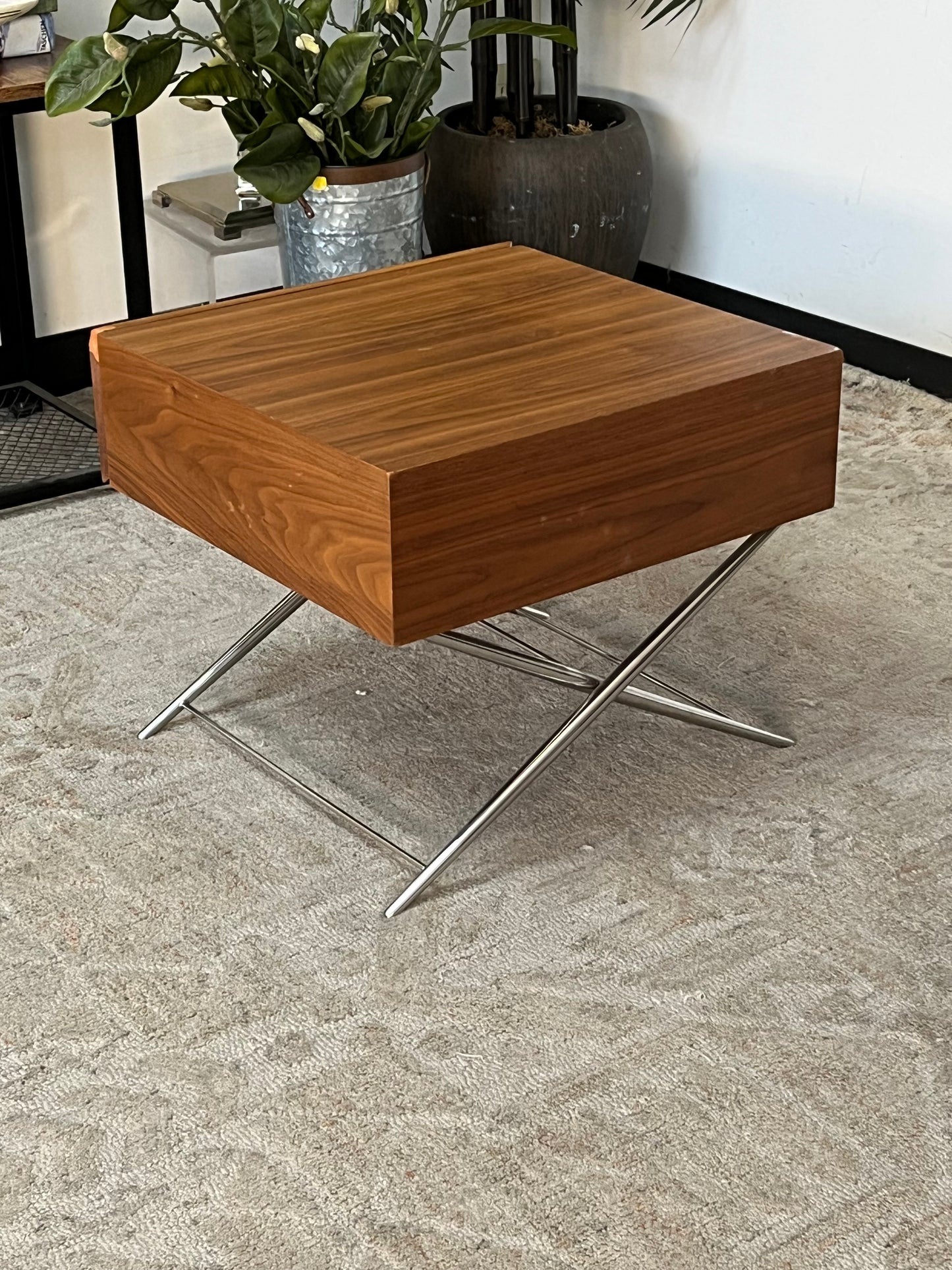 Mid Century Style 16" Nightstand