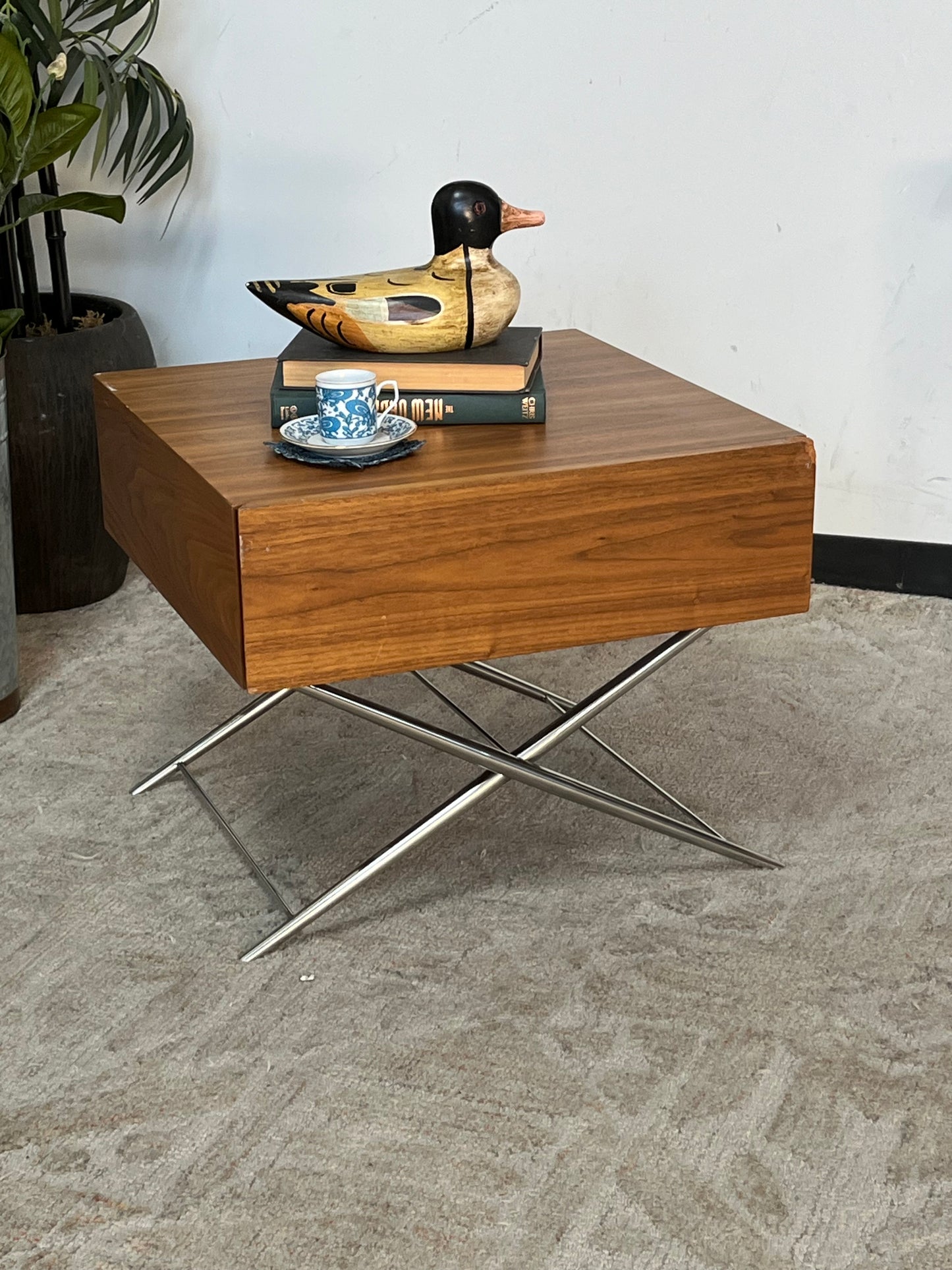 Mid Century Style 16" Nightstand