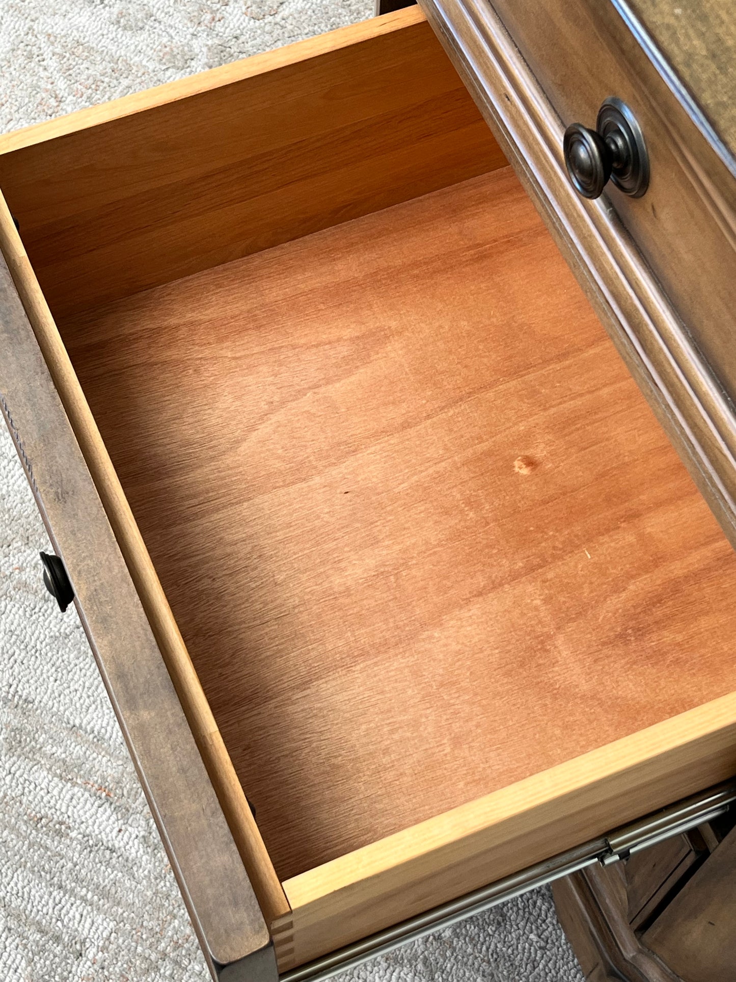 Whittier Furniture Wooden Nightstand