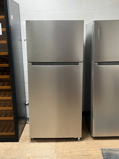 Seasons Stainless Steel 18 Cu. Ft. Top Freezer