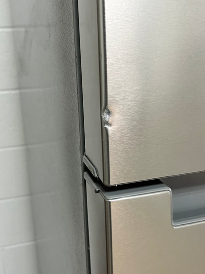 Seasons 18 Cu. Ft. Stainless Steel Refrigerator - Dented