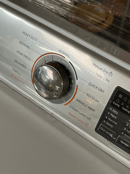 Samsung 7.4 cu. ft. Gas Dryer in White