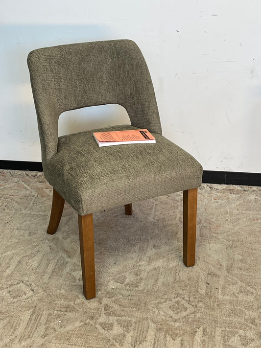 Modern Green Upholstered Dining Chair