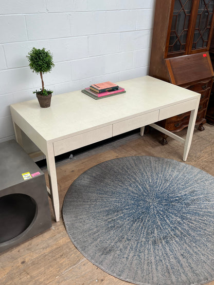 Modern Beige Executive Desk