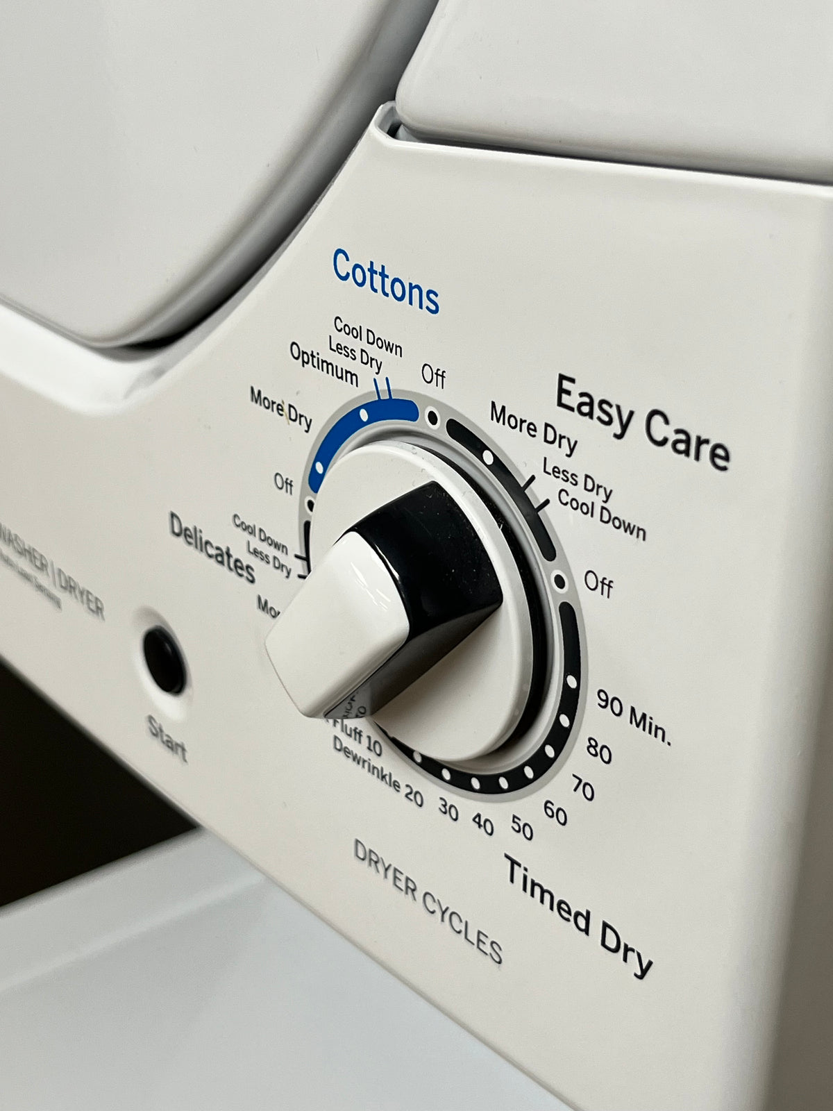 GE 2.3 cu. ft. Washer 4.4 cu. ft. Electric Dryer Combo