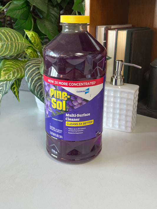 Pine Sol Cleaner Concentrate 80 FL OZ Lavender Scent