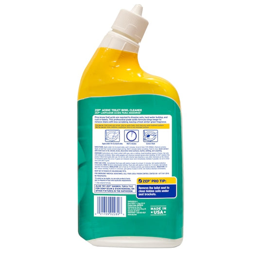 Zep Acidic Toilet Bowl Cleaner