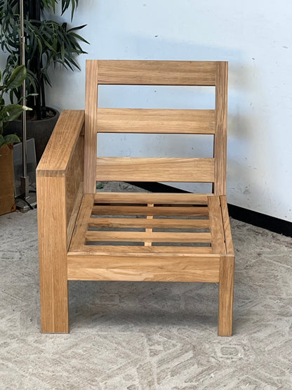 Outdoor Wooden Chair - No Cushions