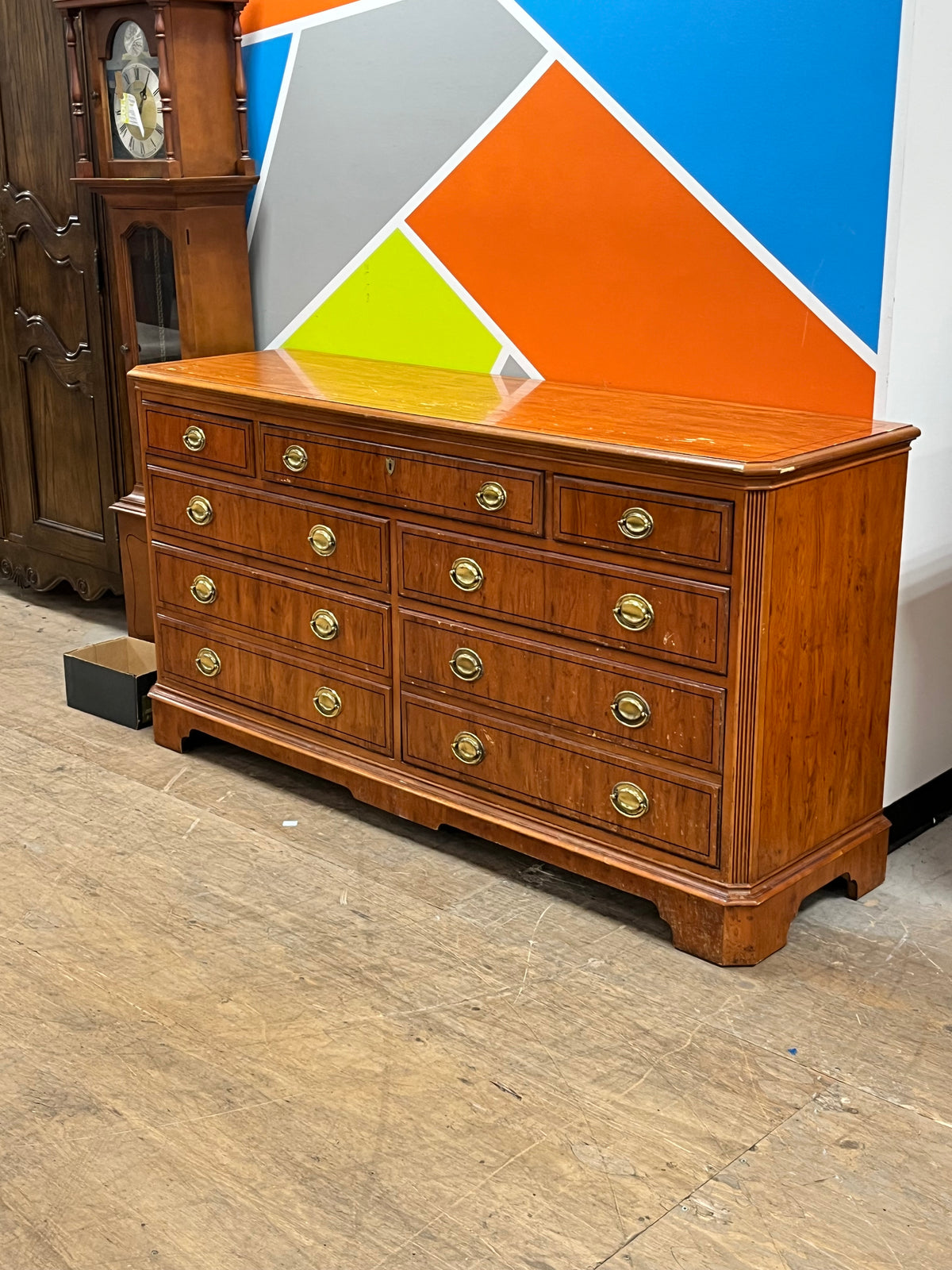 Drexel Mid Century 7 Drawer Dresser
