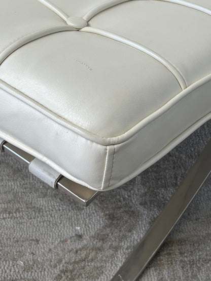 Modern Metal Frame Armless Chair