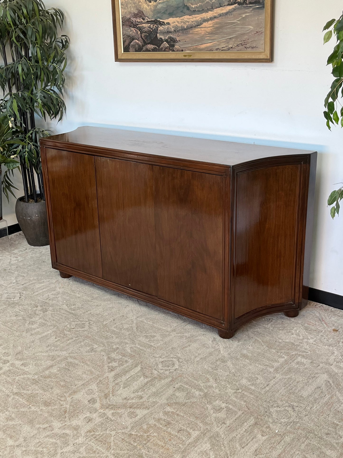 Modern Brown Wooden Buffet