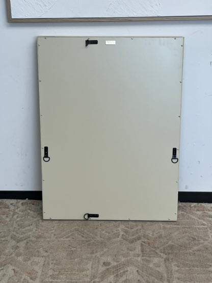 Faux Shagreen Hanging Wall Mirrors