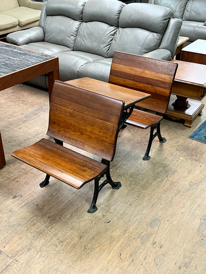 Antique Victorian Schoolhouse Desk