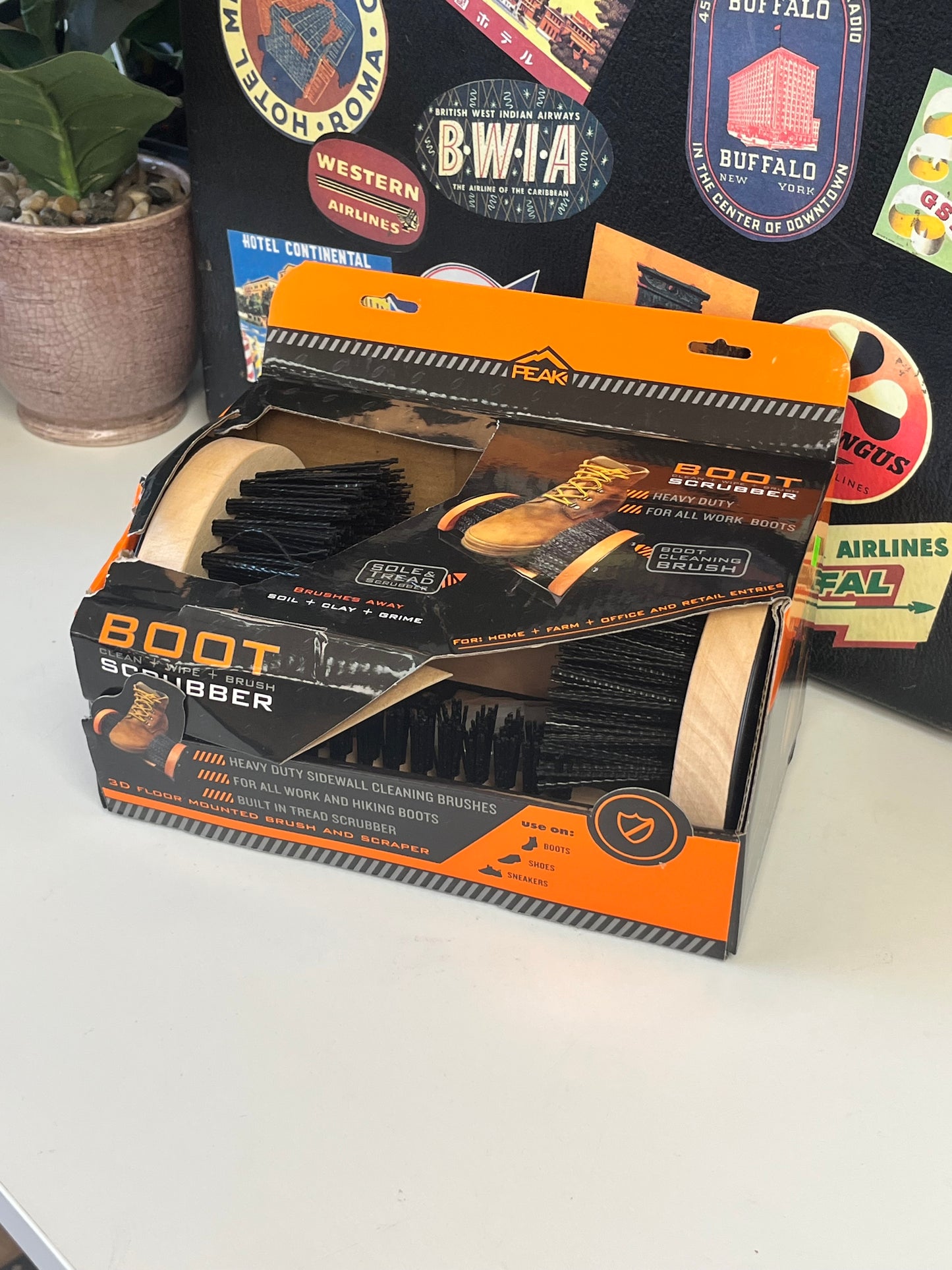 PEAK Heavy-Duty Boot Scrubber