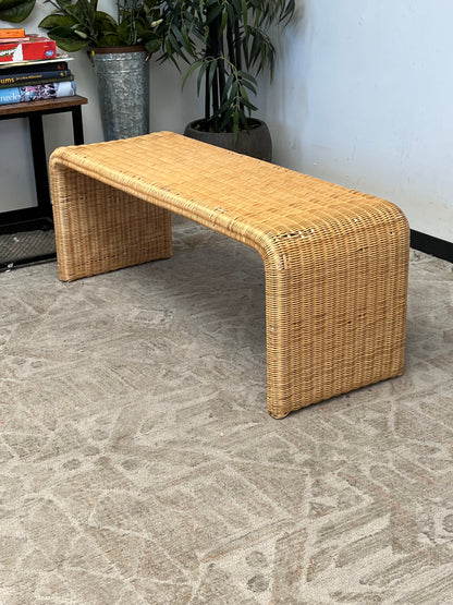 Rattan Wicker Bench