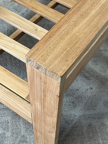 Outdoor Wooden Armchair - Missing Cushions