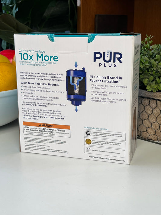 PUR Plus Faucet Mount Water Filtration System