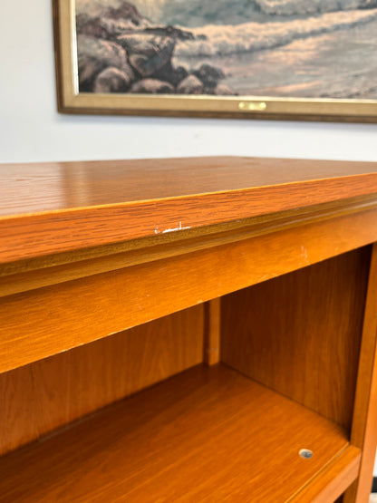 Brown Wooden Bookcase