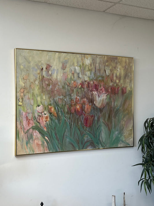 Original Signed 36.5" x 48" Framed Artwork