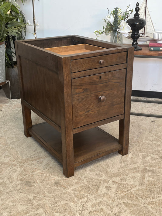 Wooden Single Cabinet - Missing Table Top