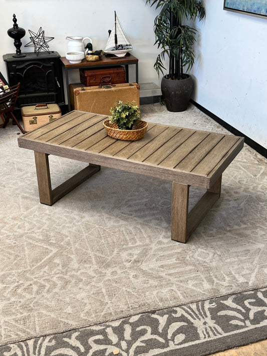 Outdoor Wooden Coffee Table