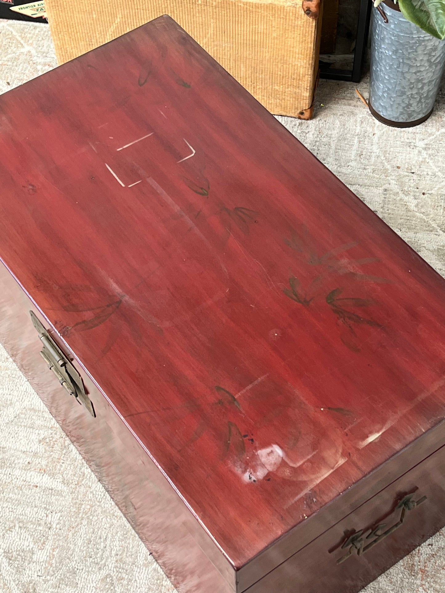 Asian Style Antique Storage Chest