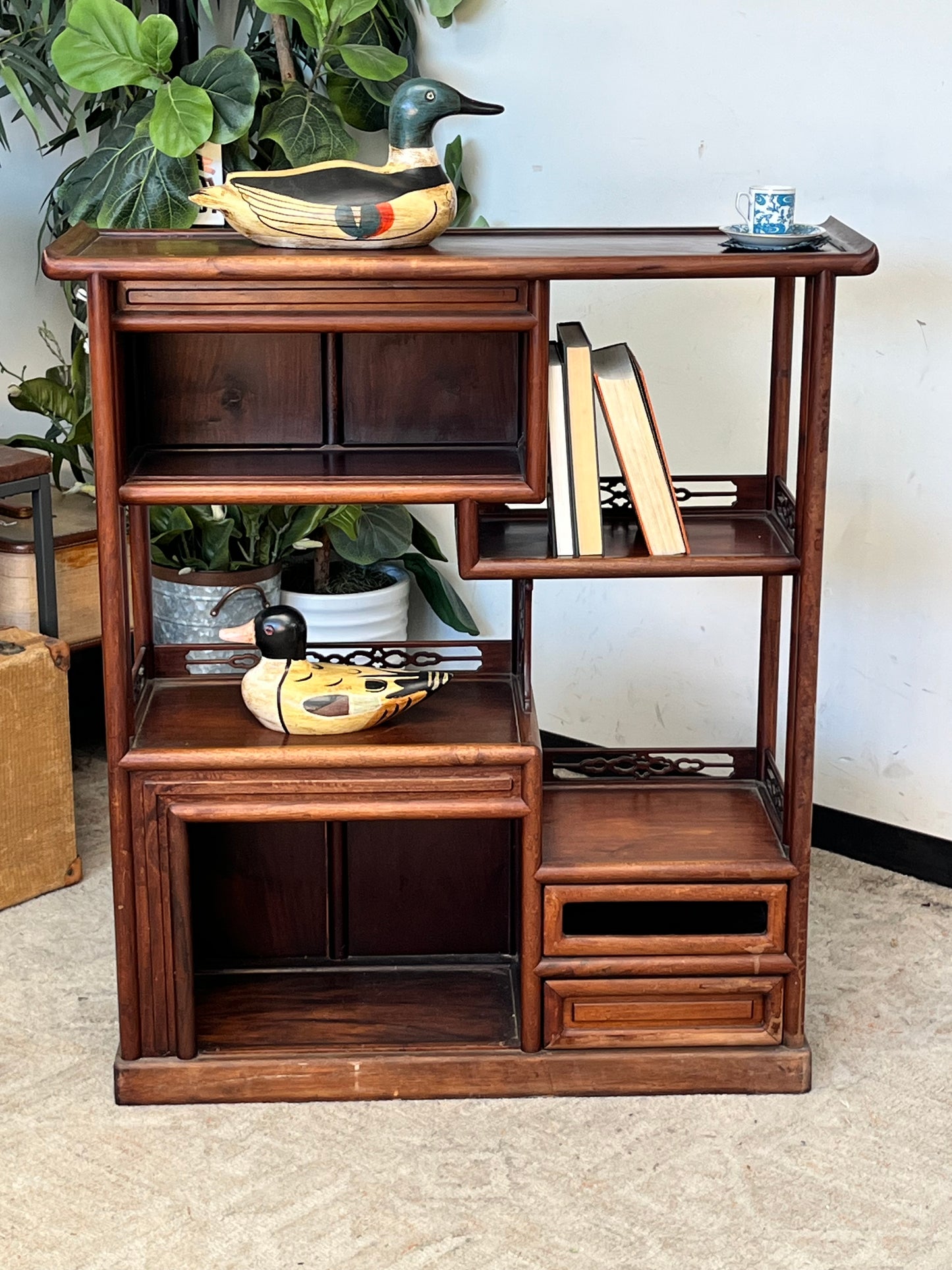 Asian Style Wooden Cabinet