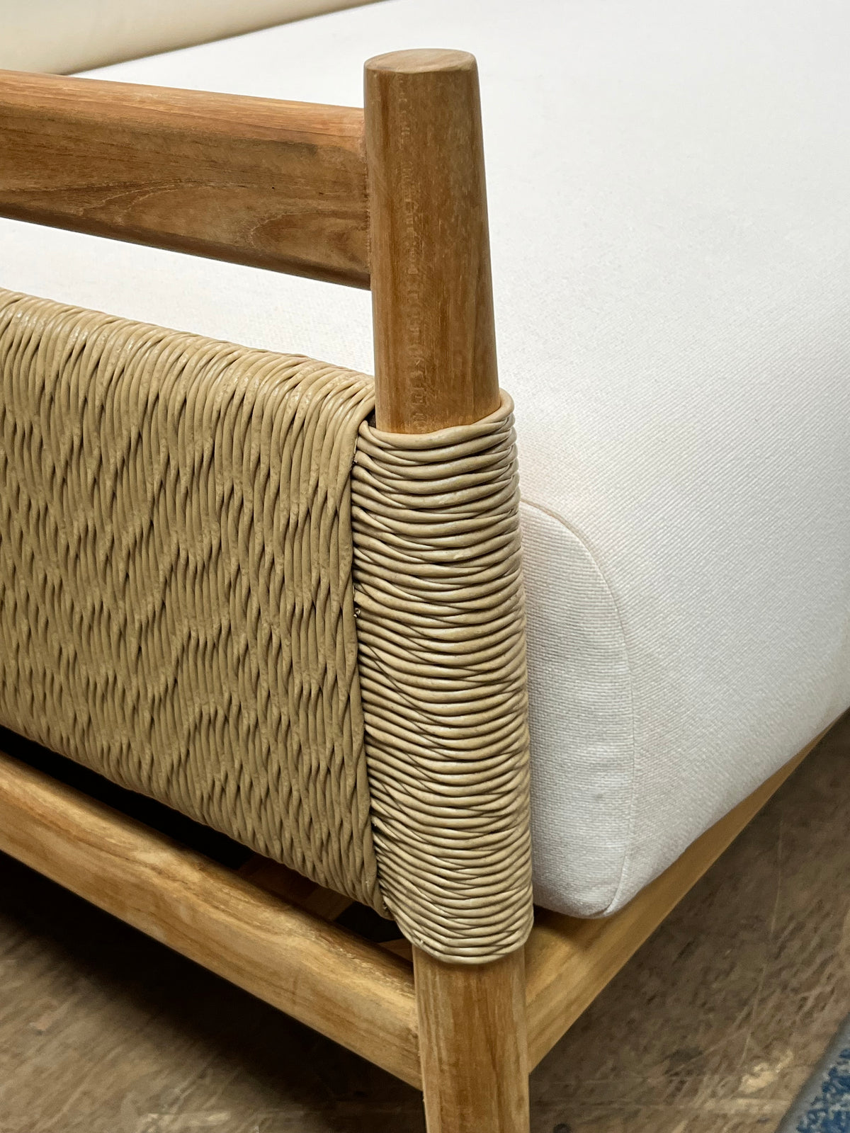 Natural Rattan Outdoor Sofa