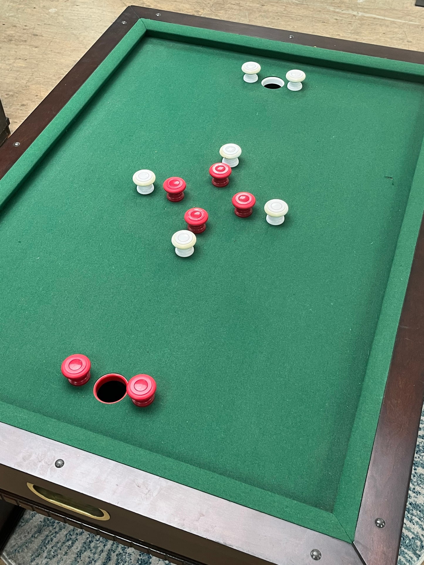 Bumper Pool Game Table