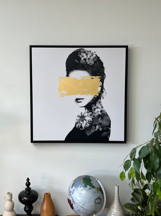 Z Gallerie Framed Artwork Portrait