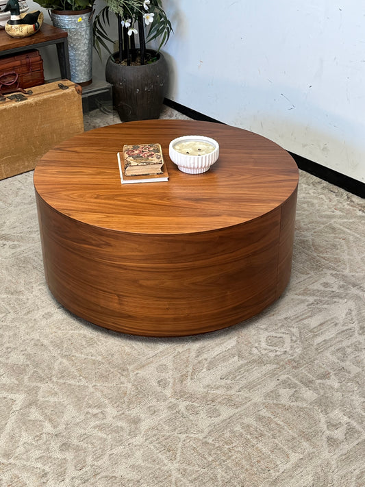 Mid Century Style Oval Coffee Table