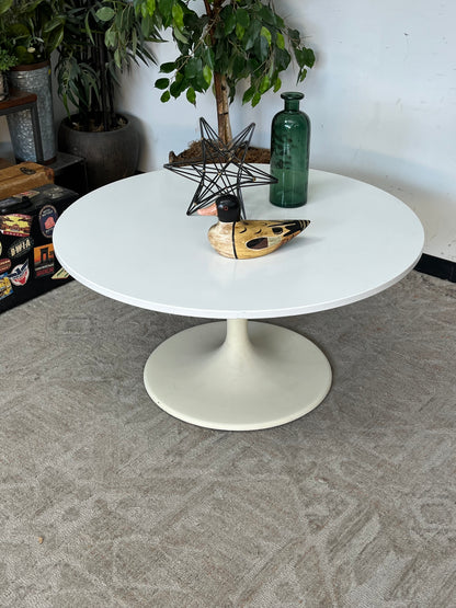 Ikea White Round 36" Coffee Table