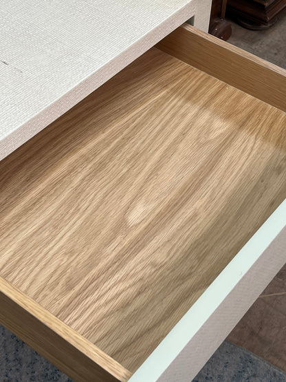 Modern Beige Executive Desk