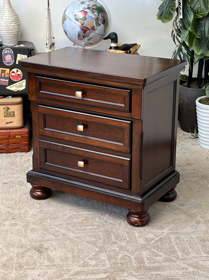 Ashley Furniture Wooden Nightstand