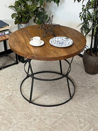 Rustic Style Oval Dining Table