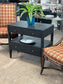 Purple Double Drawer Nightstand