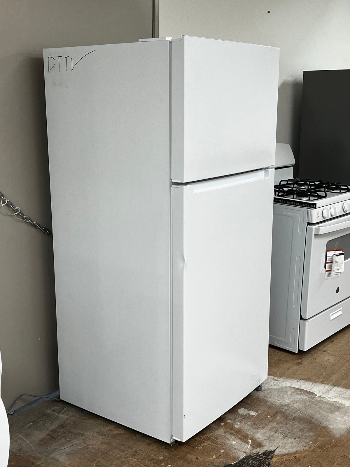 Seasons 18 Cu. Ft. White Top Freezer Refrigerator