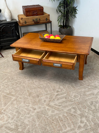Traditional Coffee Table w/ Drawers