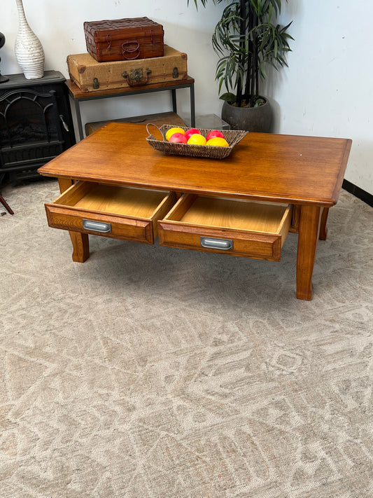 Traditional Coffee Table w/ Drawers