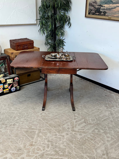Antique Drop-Leaf Dining Table