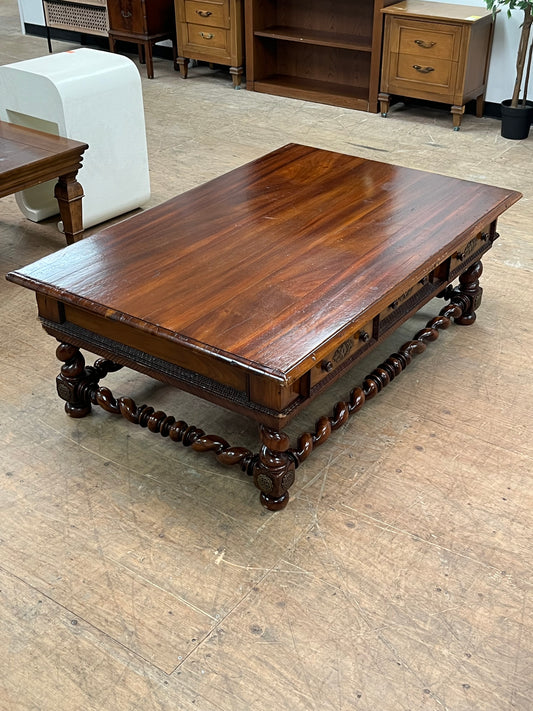 Ebanista Wooden Coffee Table