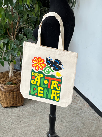 Habitat For Humanity Canvas Bag "We Are All Altadena"