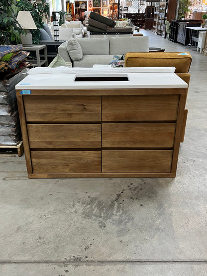 Modern Single 52" Bathroom Vanity