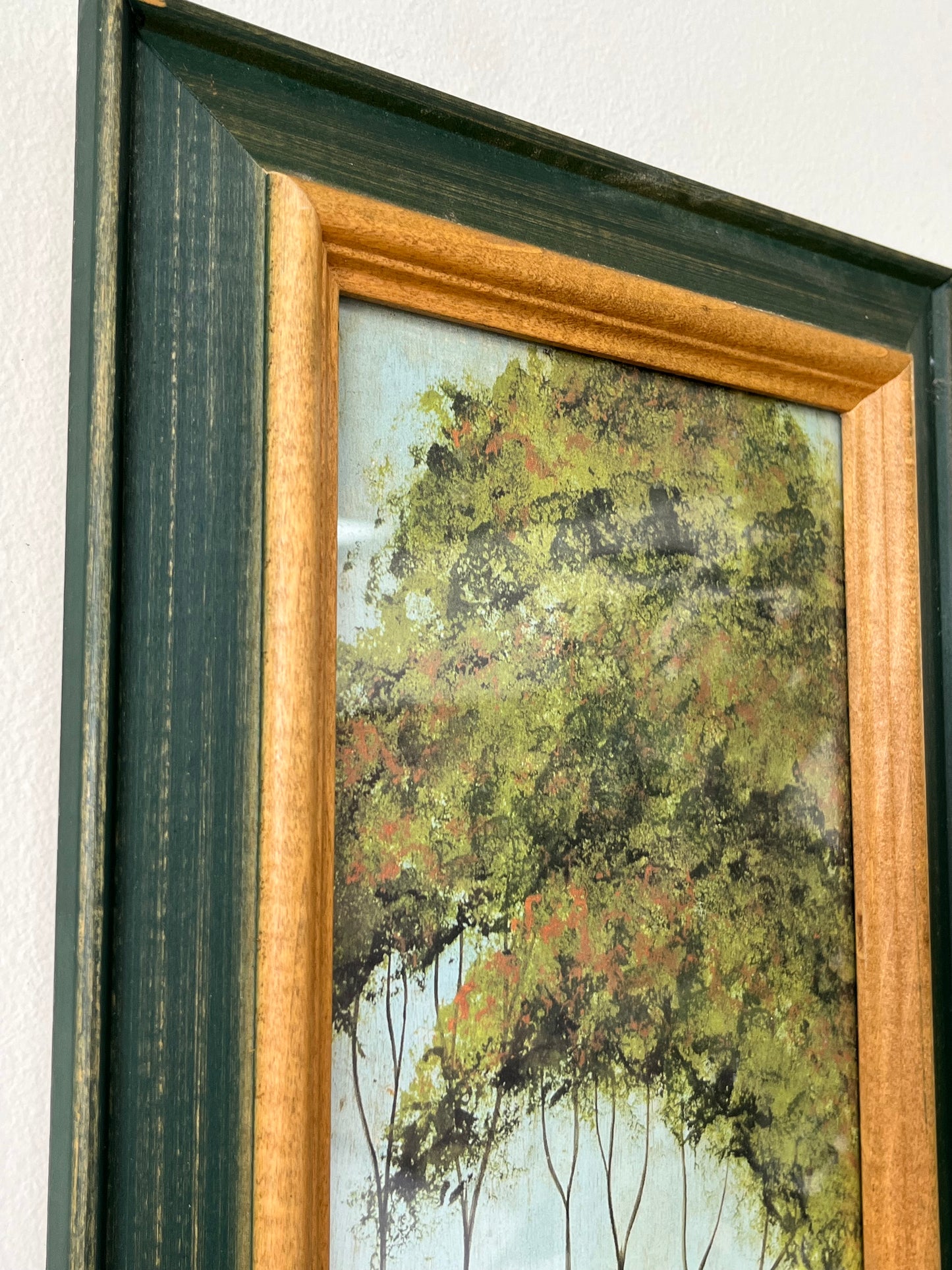 Warren Kimble "House In Hills" Framed Print