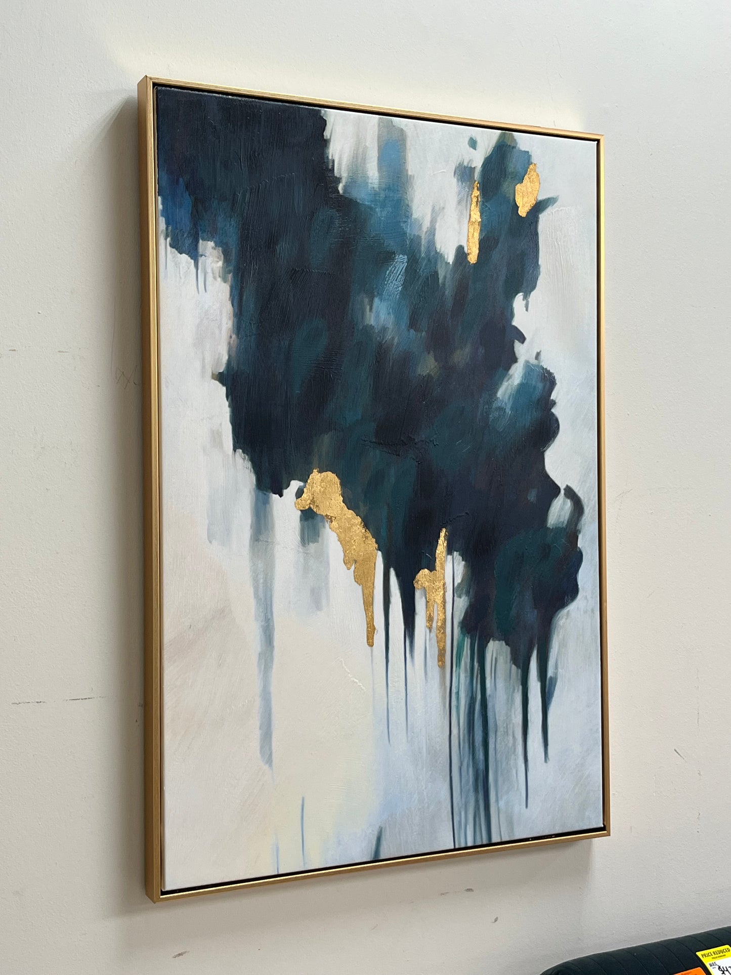 Abstract Hand Painted Framed Artwork