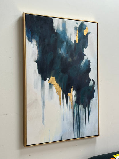 Abstract Hand Painted Framed Artwork