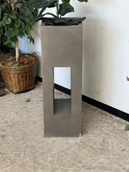 Industrial Style 36" Concrete Planter