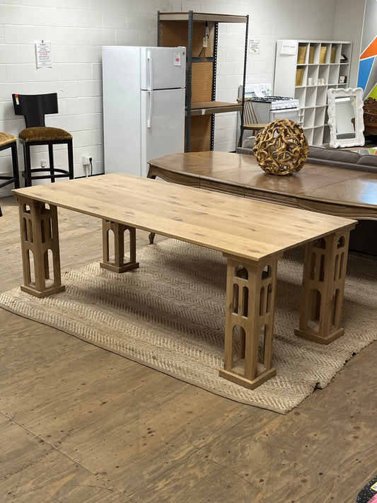 Modern Style 84" Dining Table