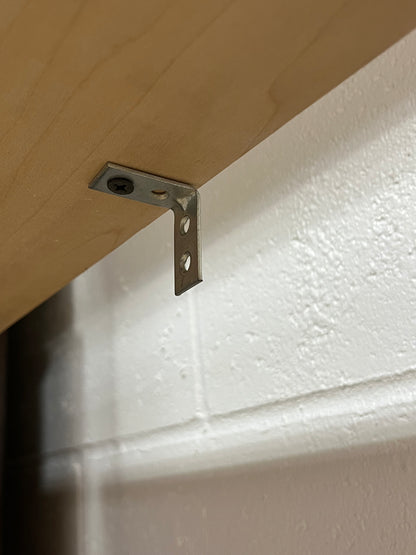 Custom Made 9-Shelf Wooden Bookshelf